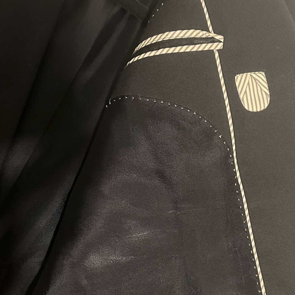 Men’s S. Cohen Performance Black Blazer Size 46 Short. - Picture 6 of 6